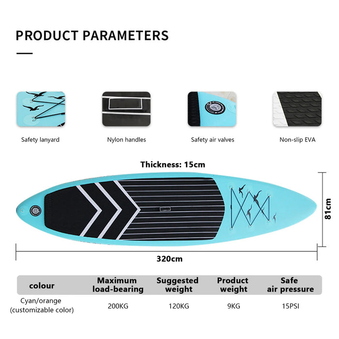 Inflatable Stand-Up Paddle Board Package