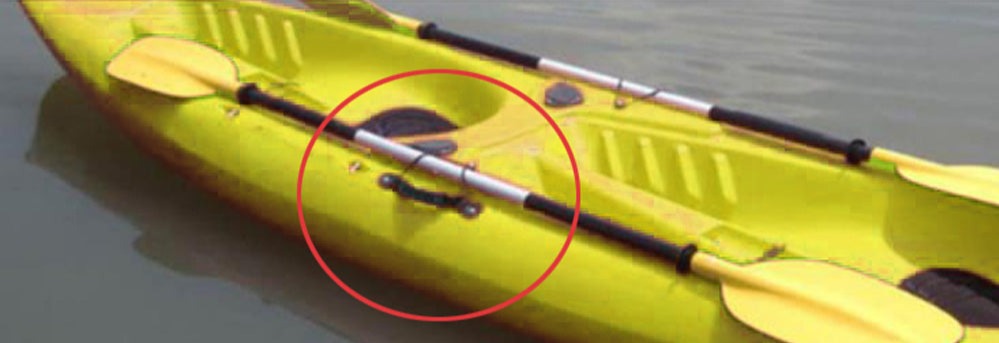 Kayak Side Mount Carry Handle With Mounting Hardware