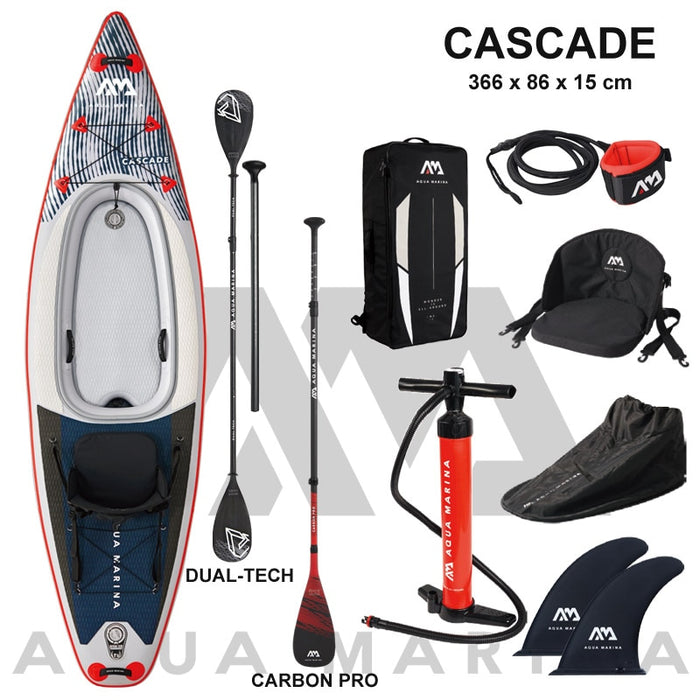 CASCADE Double Function Kayak/SUP inflatable With Accessories
