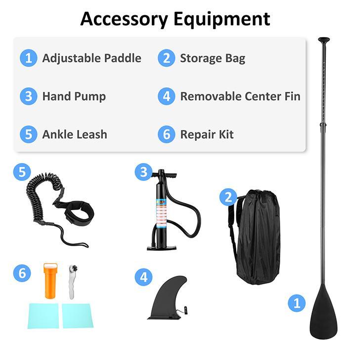 Portable Inflatable Stand-Up Paddleboard (SUP)