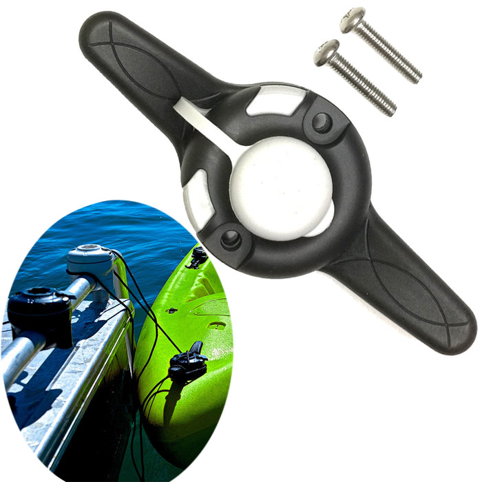 1 pcs Kayak, Rowing Boat or Canoe Tie Up Cleat with Rod Holders