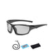 Polarized and Photochromic Sports Eyewear with Lanyard and Cleaning Cloth