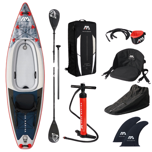 CASCADE Double Function Kayak/SUP inflatable With Accessories