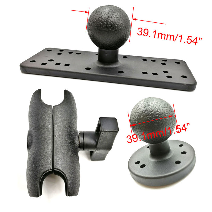 360 Degree Rotation Universal Electronics Mount With Plate