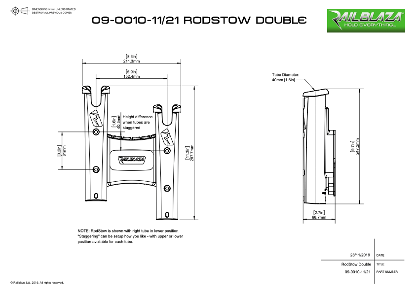 RodStow Double