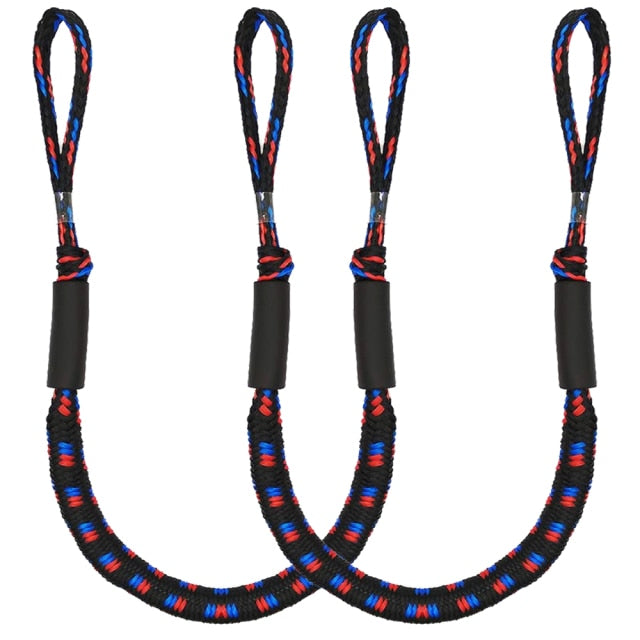Red and blue color 2 Pack Bungee Mooring