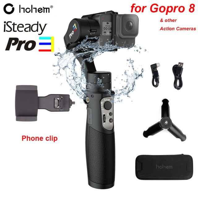 Hohem iSteady Pro 3 Handheld Gimbal Stabilizer for GoPro Hero