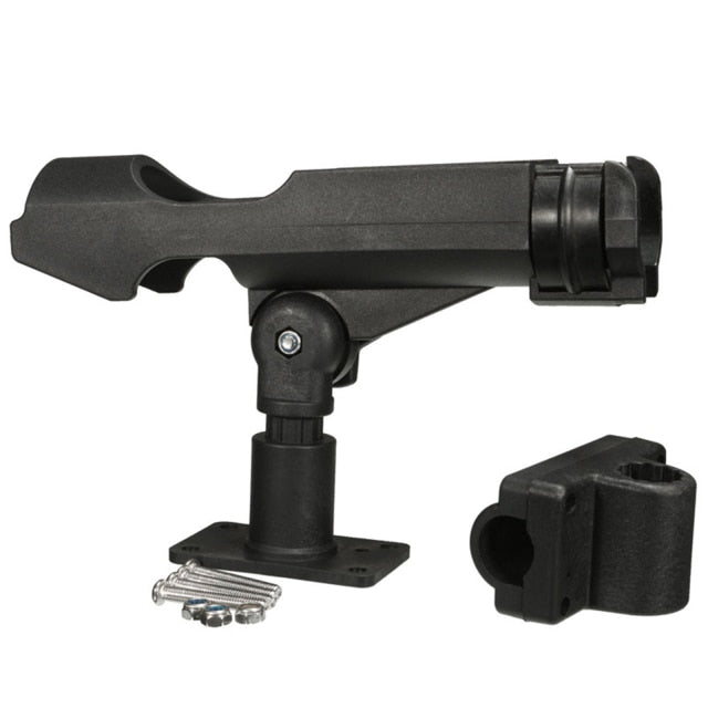 360 Degree Rotatable Rod Holder With Mounting Hardware