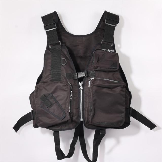 Multi-pocket Adjustable Adult Fishing Vest