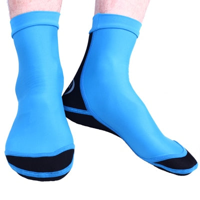 Neoprene Diving/Snorkeling Beach Socks 1.5mm With Webbed Feet